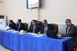ندوة علمية في مركز دراسات الصحراء في جامعة الانبار