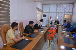 لقاء عميد الكلية بممثلي الطلبة