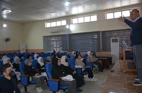 برعاية السيد عميد كلية العلوم التطبيقية - هيت الاستاذ الدكتور تحسين علي زيدان