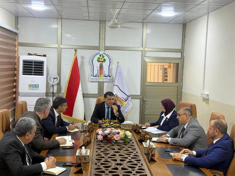 مجلس الكلية يعقد جلسته التاسعة المفتوحة/ القسم الخامس للعام الدراسي الحالي