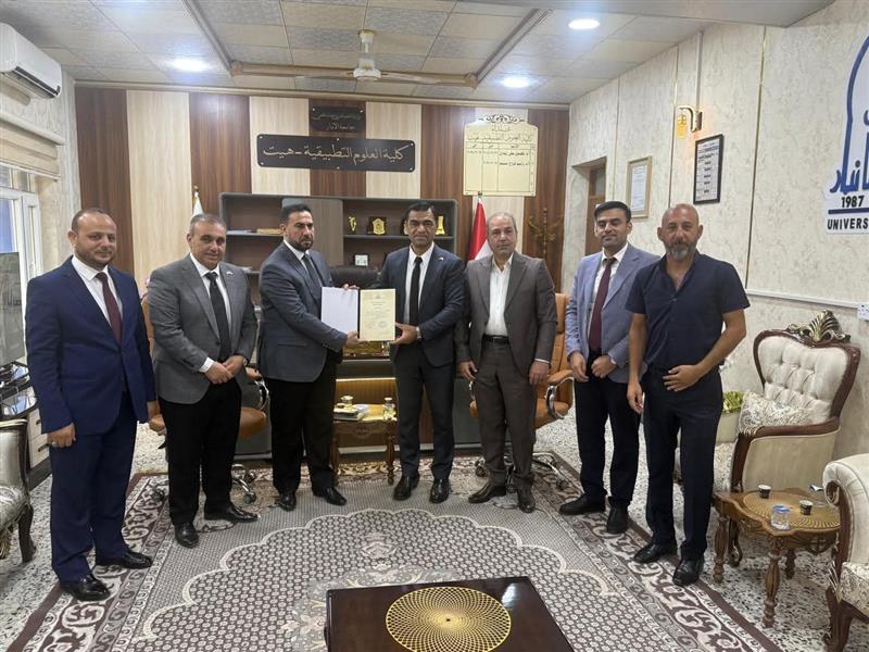 Visit of a delegation from the Anbar Environment Directorate