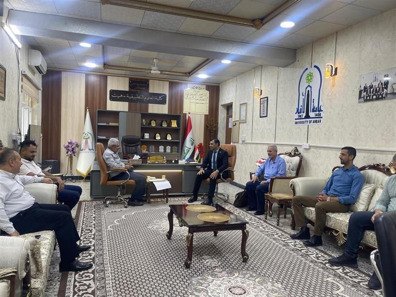 Visit of the Head of the Medical Physics Department at Al-Elm City University College