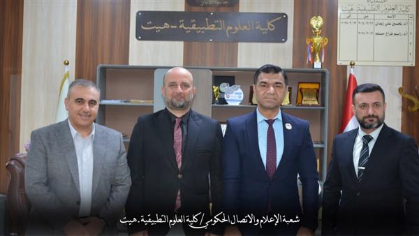 كلية العلوم التطبيقية – هيت تستقبل طلبة الكلية التربوية المفتوحة في زيارة علمية إلى مختبراتها