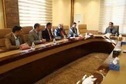 رئيس الجامعة يلتقي بأعضاء اللجان التحضيرية والعلمية للمؤتمر العلمي الثالث لكلية الحاسوب