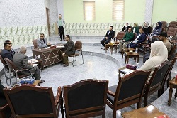 رئيس الجامعة يستقبل المواطنين ضمن منهاج عمله