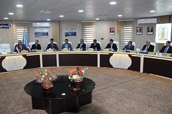 مجلس جامعة الأنبار يعقد جلسته الخامسة للعام الدراسي 2018-2019