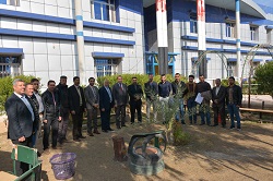 السيد رئيس الجامعة يزور كلية العلوم التطبيقية – هيت