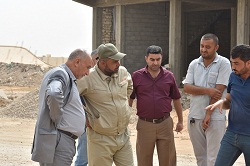 جانب من التعاون المشترك بين  الكلية والدوائر الخدمية في القضاء